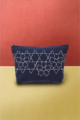 Produktbild von Olympus Sashiko Stickpackung "Beutel", Stoff bedruckt, 12x20x4cm, Original aus Japan