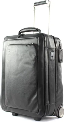 Image de Piquadro BagMotic 2 roues trolley cabine cuir 55 cm