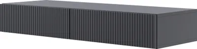 Produktbild von Selsey Veldio - Schminkkonsole mit Schubladen, schwarz, 110 cm