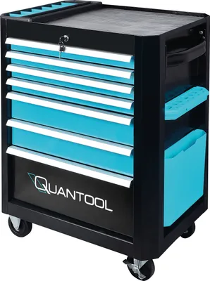 Produktbild von Quantool 217-teiliger Werkzeugwagen Q25160