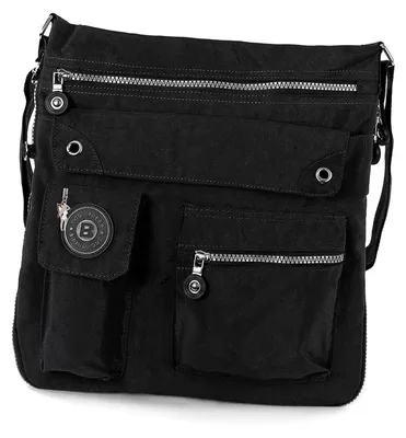 Produktbild von Bag Street Tasche Damenhandtasche Nylon schwarz 31x10x33 D3OTJ206S