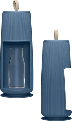 Produktbild von flowell Aktivkohle-Membran Wasserfilter / Kannenfiltersystem, Farbe:Muted Blue