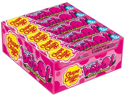 Obrázok produktu pre Chupa Chups Big Babol Tutti Frutti Kaugummiwürfel 552g 20er Pack