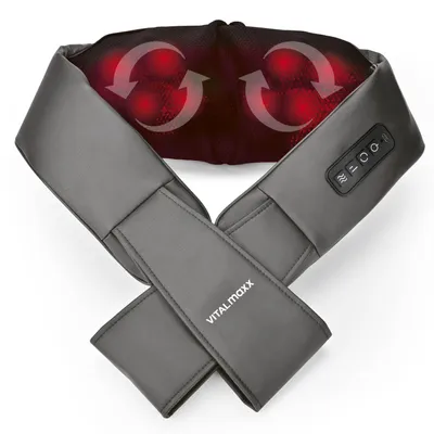 Image de Appareil de massage Shiatsu VITALmaxx, sans fil - Massage pétrissant et de pression avec fonction chaleur - USB-C - Accessoires de soins, accessoires de bien-être, pour répondre à vos besoins de soins