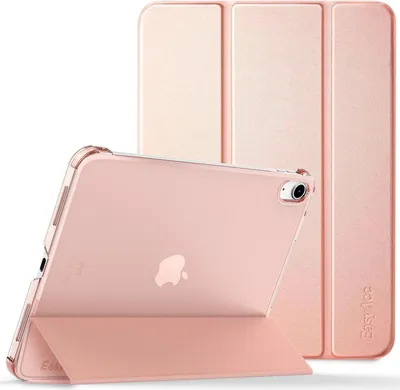 Produktbild von iPad 10 Generation 2022 Hülle 10.9 Zoll Transparent Roségold