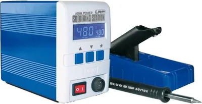 Produktbild von HighPower Lötstation, super-kompakt, 155x78x120 mm, mit ESD-Schutz und 2 Spitzen