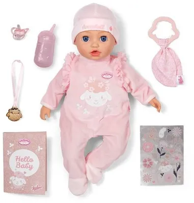 Image de Baby Annabell Interactive Annabell 43 cm, Poupée pour enfants, Femmes, 3 ans/ans, Garçon/fille, Sons, 430 mm