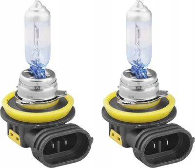 Obrázek produktu pro Žárovka H11 Xenon Bílá Více Světla 2 Kusy Silné A Odolné