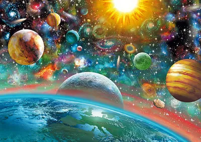 Image de 1000 pièces Schmidt Spiele Puzzle Univers 58176