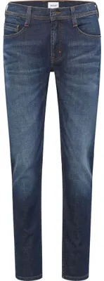 Produktbild von 18592 Mustang, Oregon Tapered, Herren Jeans Hose, Stretchdenim, darkblue used, W 32 L 34