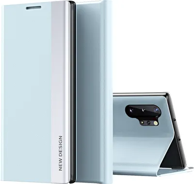 Immagine prodotto di Custodia Galaxy Note 10+ Plus, Custodia magnetica in Finto cuoio con funzione stand per Samsung Galaxy Note 10+ / Note 10 Plus blu
