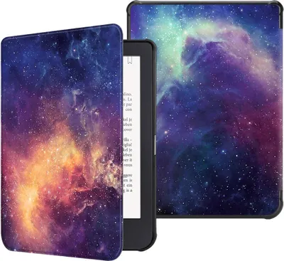 Produktbild von Fintie Hülle kompatibel mit Tolino Shine 3 eReader (2018) / Kobo Clara HD (2018) eReader - Ultradünne Schutzhülle mit Ruhemodus und Magnetverschluss, die Galaxie