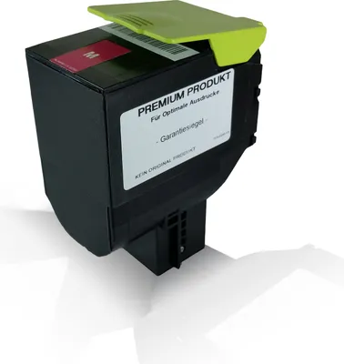 Produktbild von kompatible Magenta Tonerkartusche für Lexmark 2.000 Seiten CX 310 dn CX310dn CX310 dn DX310n CX 310 n CX310 n CX310 Series 802SM 802M 80C0S30 Magenta M