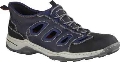 Produktbild von Rieker  Herrenschuhe Slipper Blau Freizeit