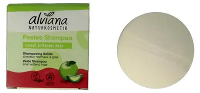 Productafbeelding van Alviana Shampoobar voor vet haar (60 gr)