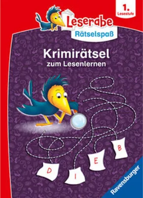 Image de Leserabe Rätselspaß - Krimirätsel zum Lesenlernen (1. Lesestufe)
