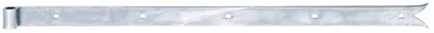 Winkelband Stahl verzinkt, 700 mm, 35 mm, 5 Löcher, 10 Stück