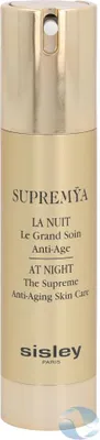 Produktbild von Sisley Supremÿa at Night, Nachtcreme, Frauen, Hautalterung, Decollete, Gesicht, Hals/Nacken, Anti-Aging, Kräftigend, Regenerierend, Glättend, 50 ml