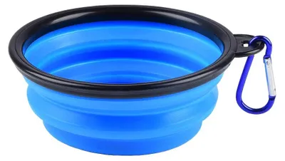 Productafbeelding van Hondenbak opvouwbaar - Reisbak - 350 ml - Siliconen - Waterbak