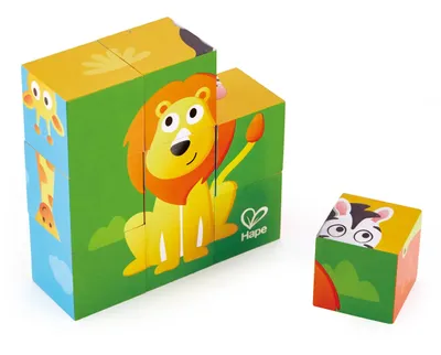 Produktbild von Blockpuzzle Dschungel / 9 Teile