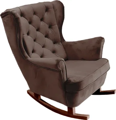 Produktbild von DomoHome Relaxsessel Armlehnensessel Armlehnen Fernsehsessel Loungesessel Polstersessel Couchsessel Armsessel Chair Wohnzimmersessel Ohrensessel | 102x81x95cm | Brown_29815