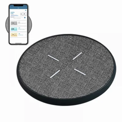 Produktbild von L47C Wireless Charger 2in1 – 15W Schnelllade-Ladestation mit drahtloser Übertragung für Video, Musik & Daten