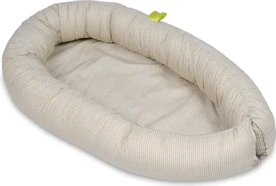 Obrázek produktu pro Babynest - Babynest - 0-8 měsíců - 100 % bavlna - 82x54cm - béžová kostkovaná barva