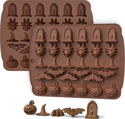 Produktbild von Silikonform Schoko Gummibärchen Fasching Karneval