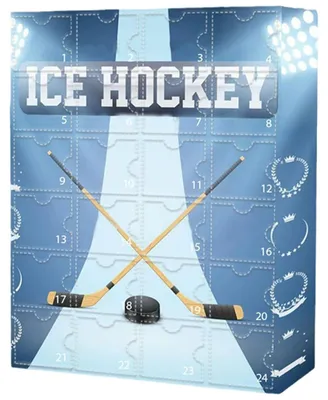 Produktbild von Weihnachts-Adventskalender 2026 24-teiliges Eishockey-Zubehör-Set