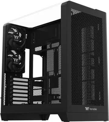 Obrázek produktu pro Počítačová skříň THERMALTAKE View 390 Air, midi tower, ATX, 2 ventilátory 120 mm, tvrzené sklo, černá