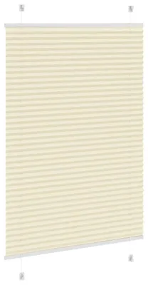 Imagen del producto de Estor Plisado crema 85x100 cm Tela Ancho 84,4 cm Poliéster