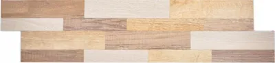 Produktbild von selbstklebender Wandverblender Aluminium metall Holzoptik hell Rückwand Wandpaneel Küche Fliesenspiegel MOS200-W2211_f