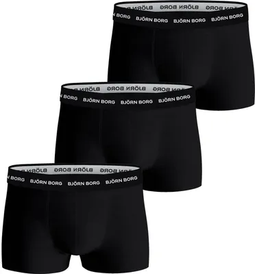 Immagine prodotto di Björn Borg - Boxer 3 pezzi nero - Taglia XXL