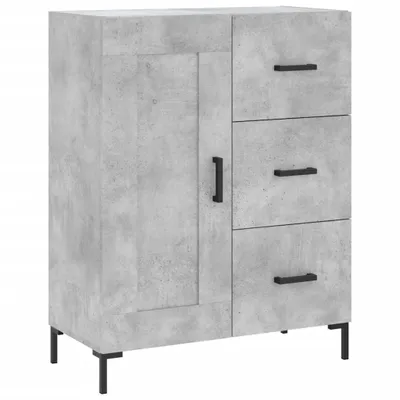 Immagine prodotto di Credenza Grigio Cemento 69,5x34x90 cm in Legno Multistrato