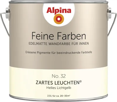 Produktbild von Alpina Feine Farben konservierungsmittelfrei Zartes Leuchten 2,5 L