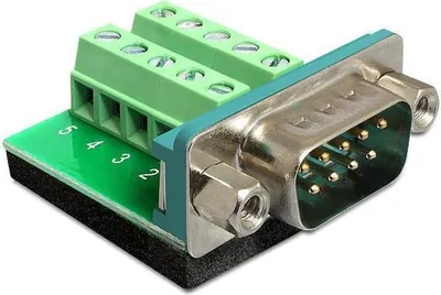 Produktbild von DeLOCK Sub-D 9-p M, 9-p D-Sub M, Grün, Silber, 1 Stück(e)