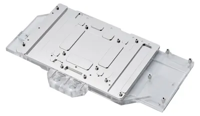 Produktbild von Phanteks Glacier G40, Wasserblock + Rückenplatte, Acryl, Kupfer, Grau, Transparent, GPU, Grafikkarte, MSI GeForce RTX 4090 SUPRIM X 24G MSI GeForce RTX® 4090 SUPRIM 24G MSI GeForce RTX® 4090 GAMING...