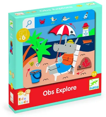 Zdjęcie produktu dla Gra Eduludo Obs Explore, Djeco
