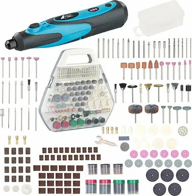 Image de Mini outil multifonction sans fil avec 340 accessoires