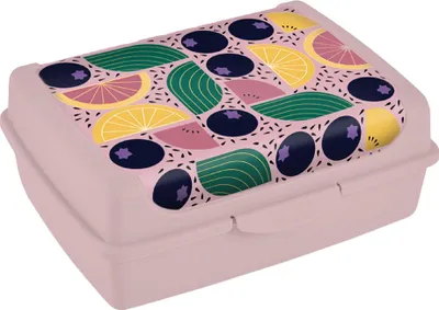 Productafbeelding van keeeper lunchbox Carla Midi "Fruit", 1,0 liter, nordisch-roze