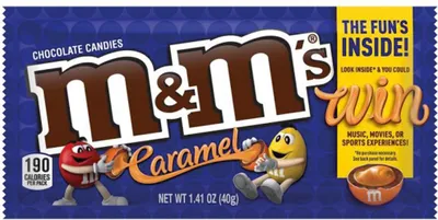 Produktbild von M&M's Chocolate Candies Caramel 40g