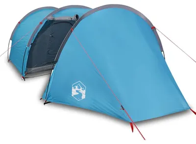 Immagine prodotto di vidaXL Tenda a tunnel 4 persone Blu Impermeabile