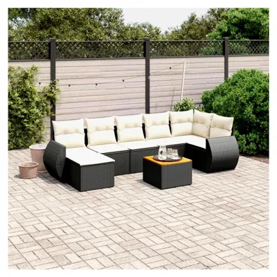 Produktbild von Gartenlounge mit Stauraum, Rattan Sofa, Outdoor Ecklounge, Terrassenmöbel