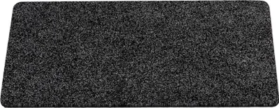 Produktbild von Fußmatte Türvorleger Schmurzfangmatte POET 50x100cm Kräusel Schwarz Robust Wasserabweisend