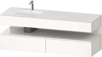 Produktbild von DURAVIT QA4795022220010 QTG EWT KWTU 1600 Wß Hgl. Be