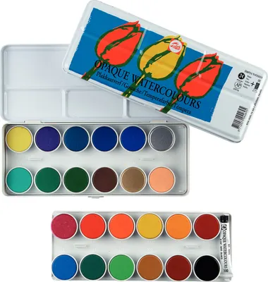Image de Talens Dekkende Aquarelverf Set 30Mp24