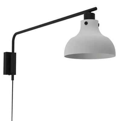 Obrázek produktu pro EGLO MATLOCK, Zarovnané, 1 žárovek, E27, IP20, Černá, Šedá
