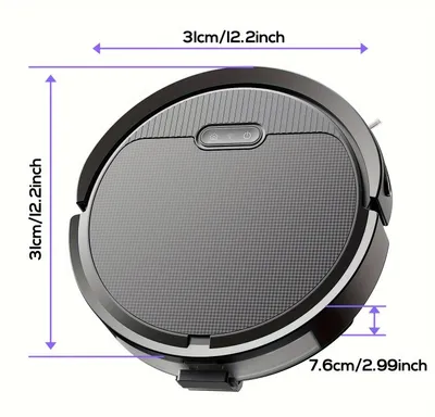 Obrázek produktu pro Robotický vysavač - Vysávací robot - Robotický mop - Automatický vysavač - Odstraňovač chlupů domácích mazlíčků