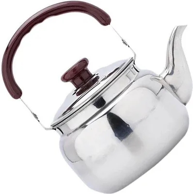 Produktbild von Edelstahl-Theekessel 750ml silber für Camping