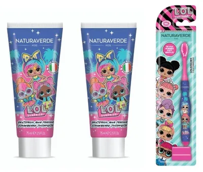 Produktbild von LOL Surprise Mundpflege-Set Naturaverde Kids